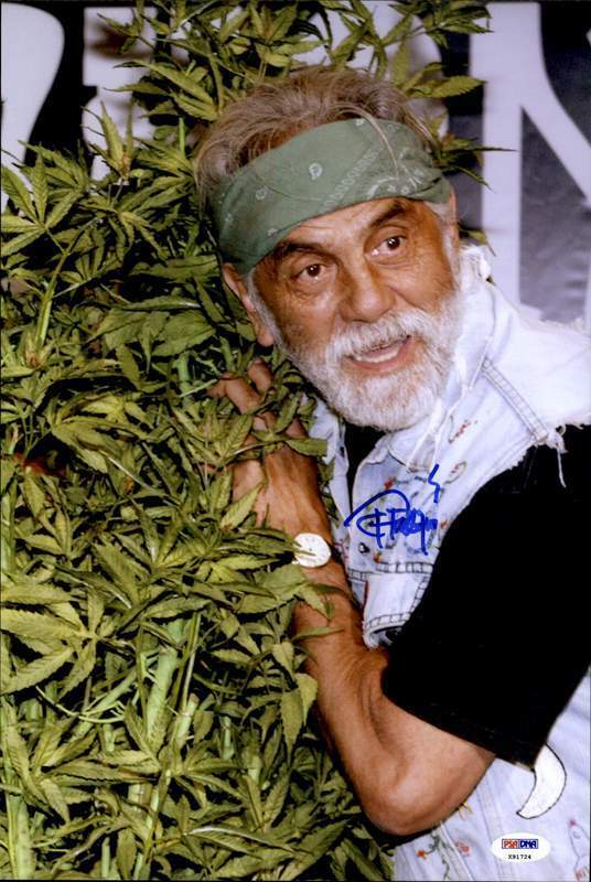 Tommy Chong PSA/DNA authentic signed celebrity 10x15 Photo Poster painting W/Cert Autographed A1