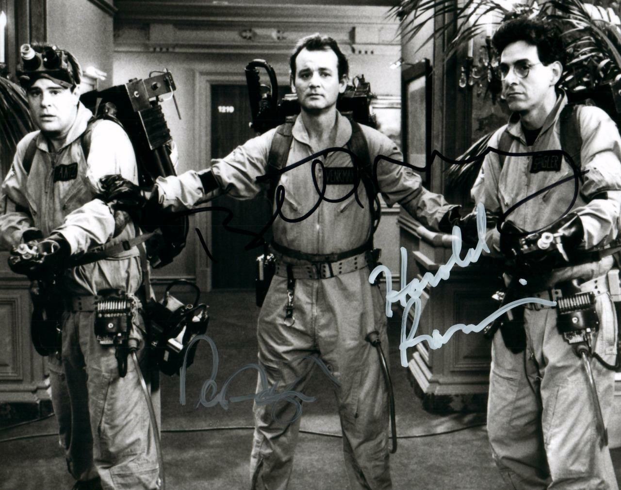 Bill Murray Ramis Aykroyd autographed 8x10 Picture signed Photo Poster painting and COA