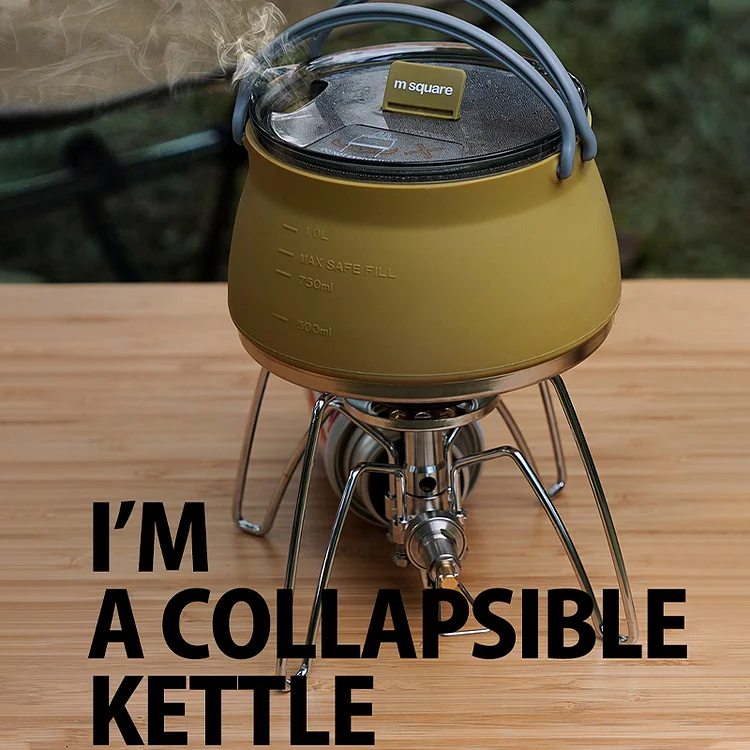 Folding Silicone Kettle