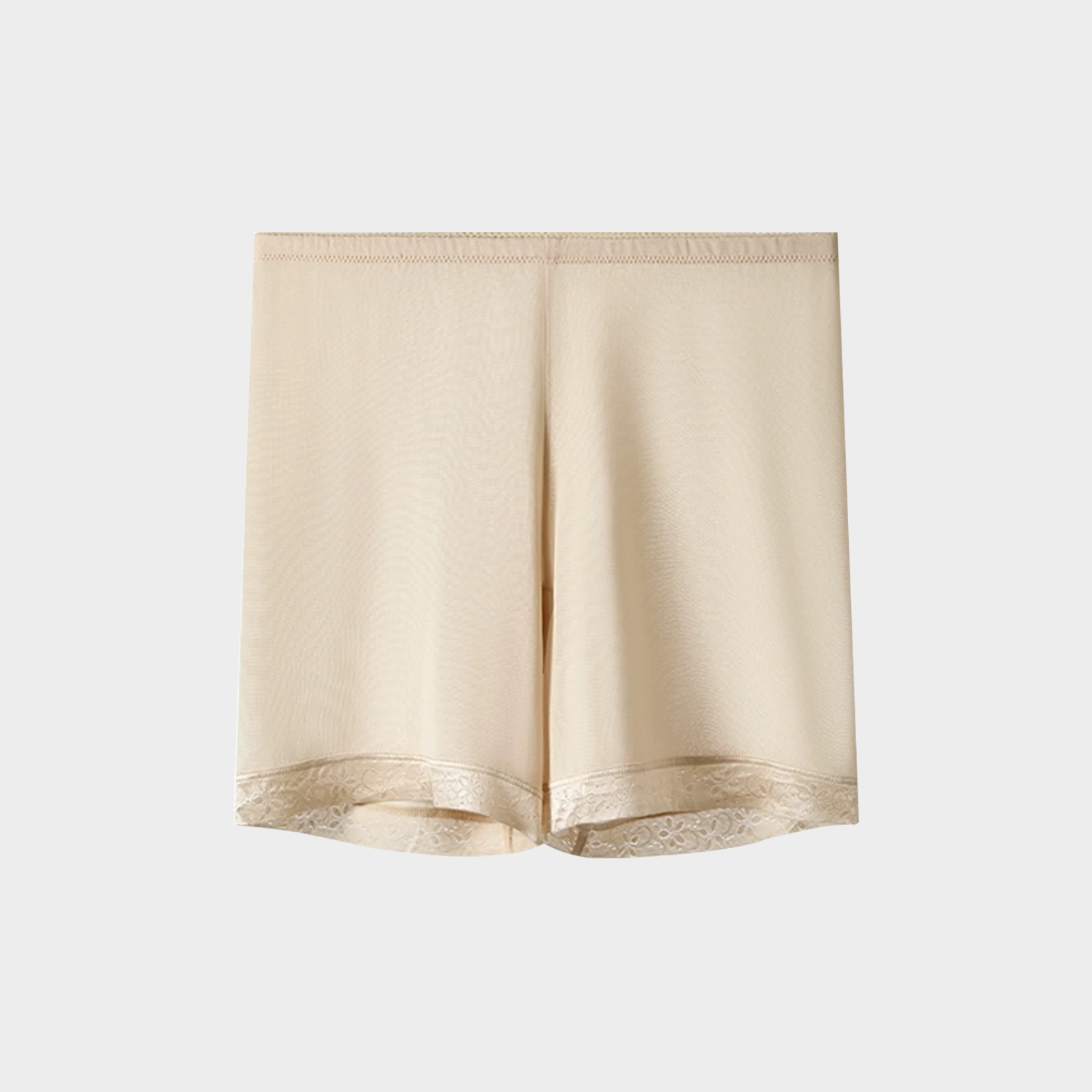 100% Silk Lace Boy Shorts Panties Mid Waist REAL SILK LIFE