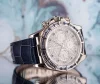 Rolex Seltenes Zenith Daytona Pav&eacute;-Diamant-Zifferblatt-Saphir-New