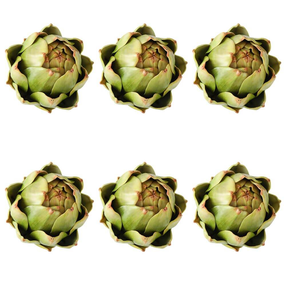 Artificial Artichoke D&eacute;cor Set (6 PCS)