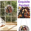 Two Witches 2D Flat DIY Diamond Painting Pendant Single-Sided Rhinestone