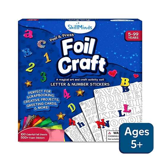 🔥LAST DAY 55% OFF - Foil Art & Craft Activity 🤲💓No Mess Art Kit