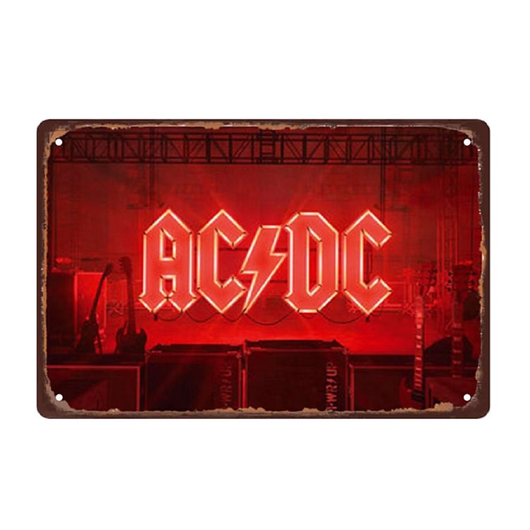 AC/DC - Vintage Tin Signs/Wooden Signs - 20*30cm/30*40cm