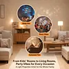 Dynamic Rotating LED Ocean Wave Projector Night Light USB Powered