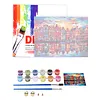 Amsterdam Hues-Framed oil painting by numbers 40*30CM