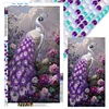 Diamond Painting-DIY Full Round Drill Peacock(70*40 CM)