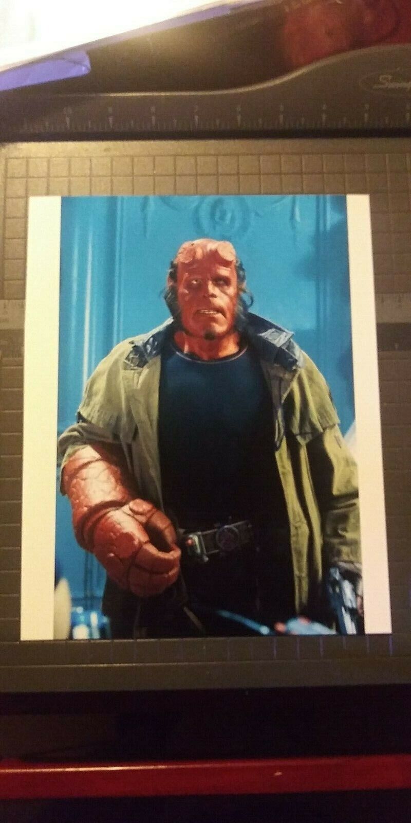 Ron Perlman signed 8x10