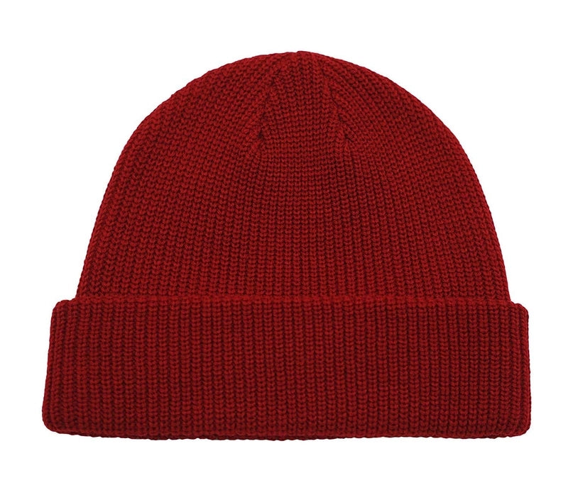 Unisex Minimalist Solid Color Eaveless Wool Cap