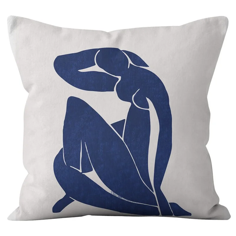 Modern Abstract Geometric Cushion Cover Short Velvet Throw Pillowcase Office Sofa Decorative Pillows Case Minimalist Home Decor