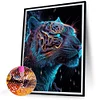Diamond Painting-DIY Full Round Drill Tiger