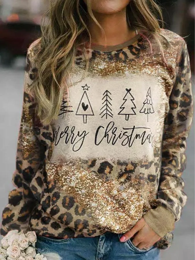 casual-merry-christmas-leopard-print-top
