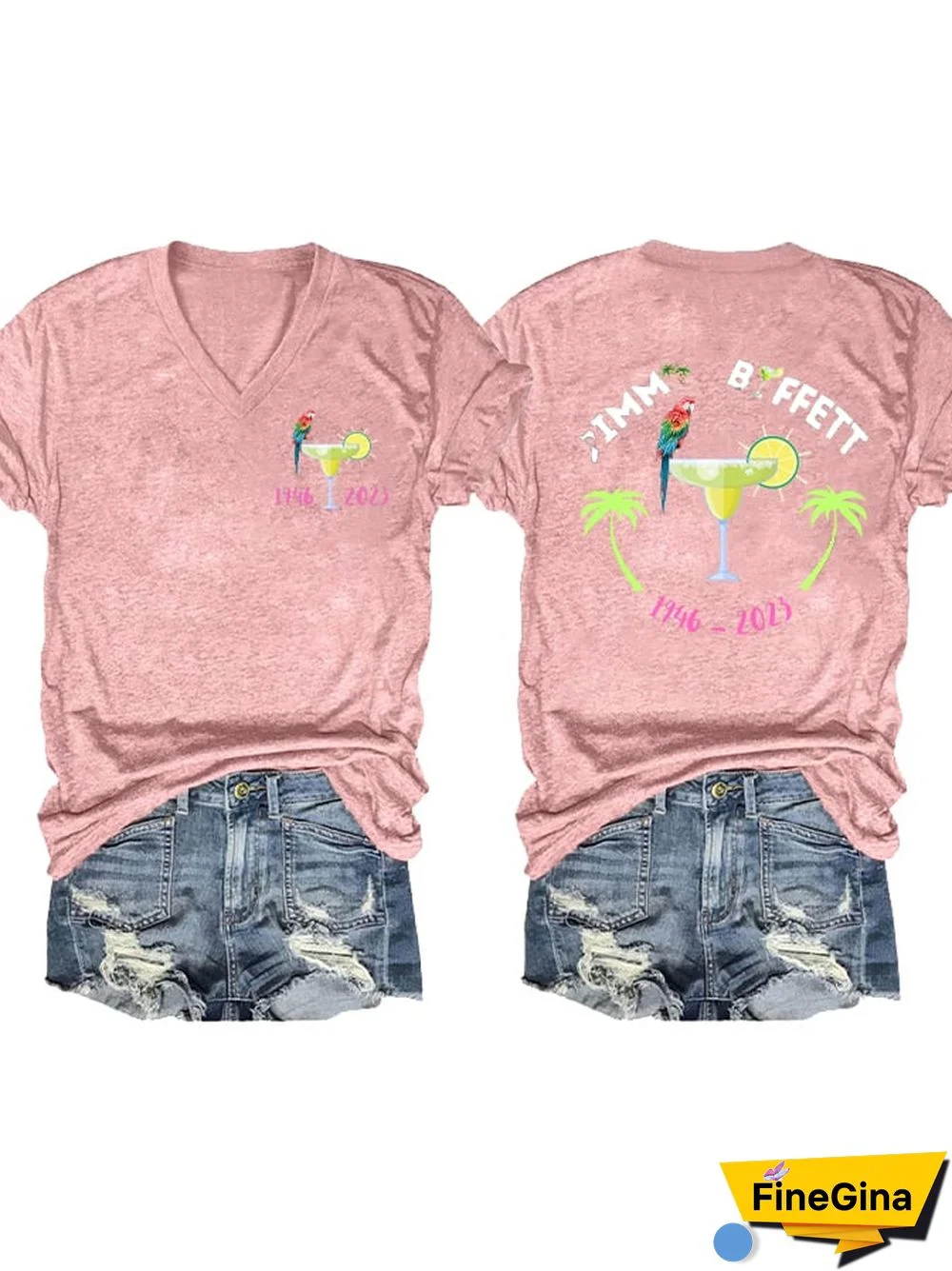 Women's Rip Jimmy V-Neck Tee