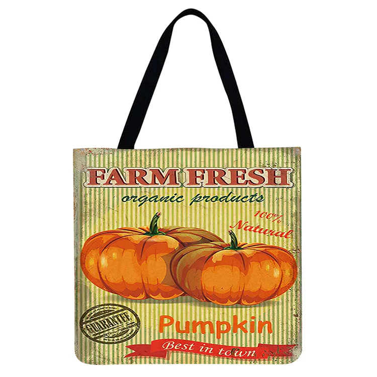 Autumn - Linen Tote Bag