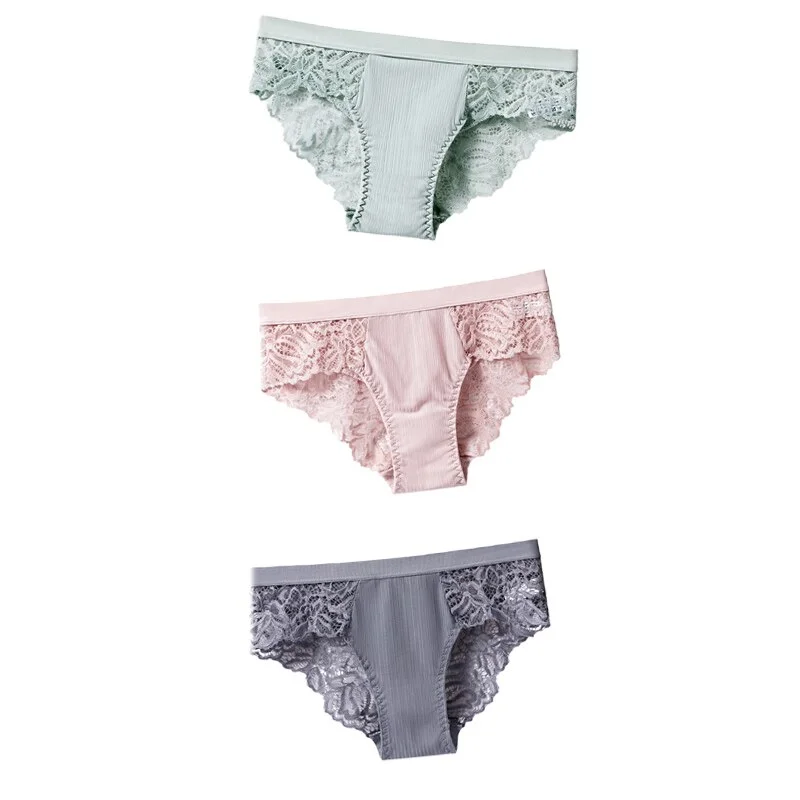 Billionm Confort Panties Sexy Panty Seampless Briefs Lace Women Underwear Lingerie for Female Girl Floral Pantys Underpants