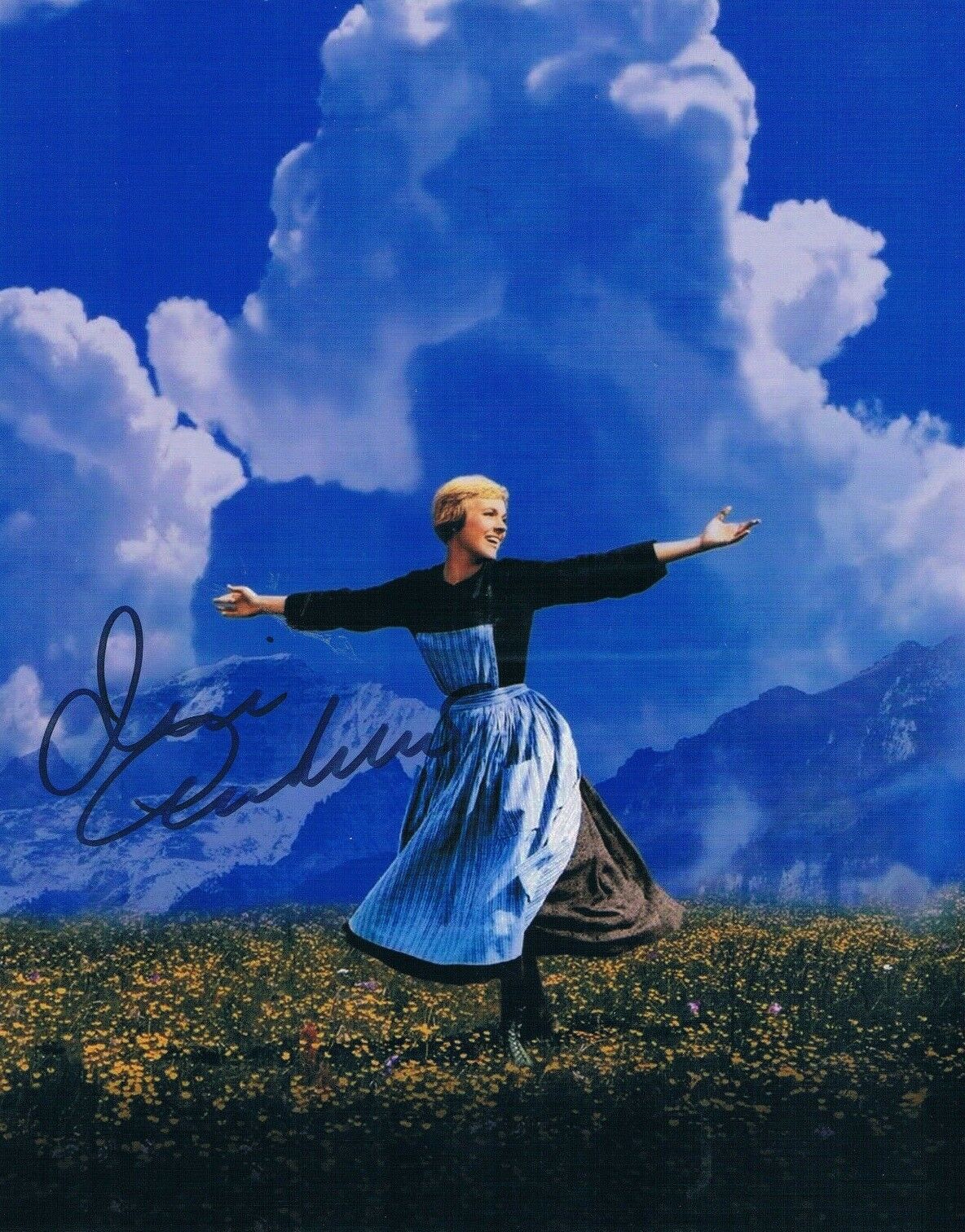 Julie Andrews Autographed Signed 8x10 Photo Poster painting ( Sound Of Music ) REPRINT