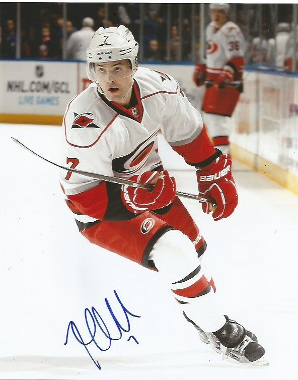 Carolina Hurricanes Ryan Murphy Signed Autographed 8x10 Photo Poster painting COA C