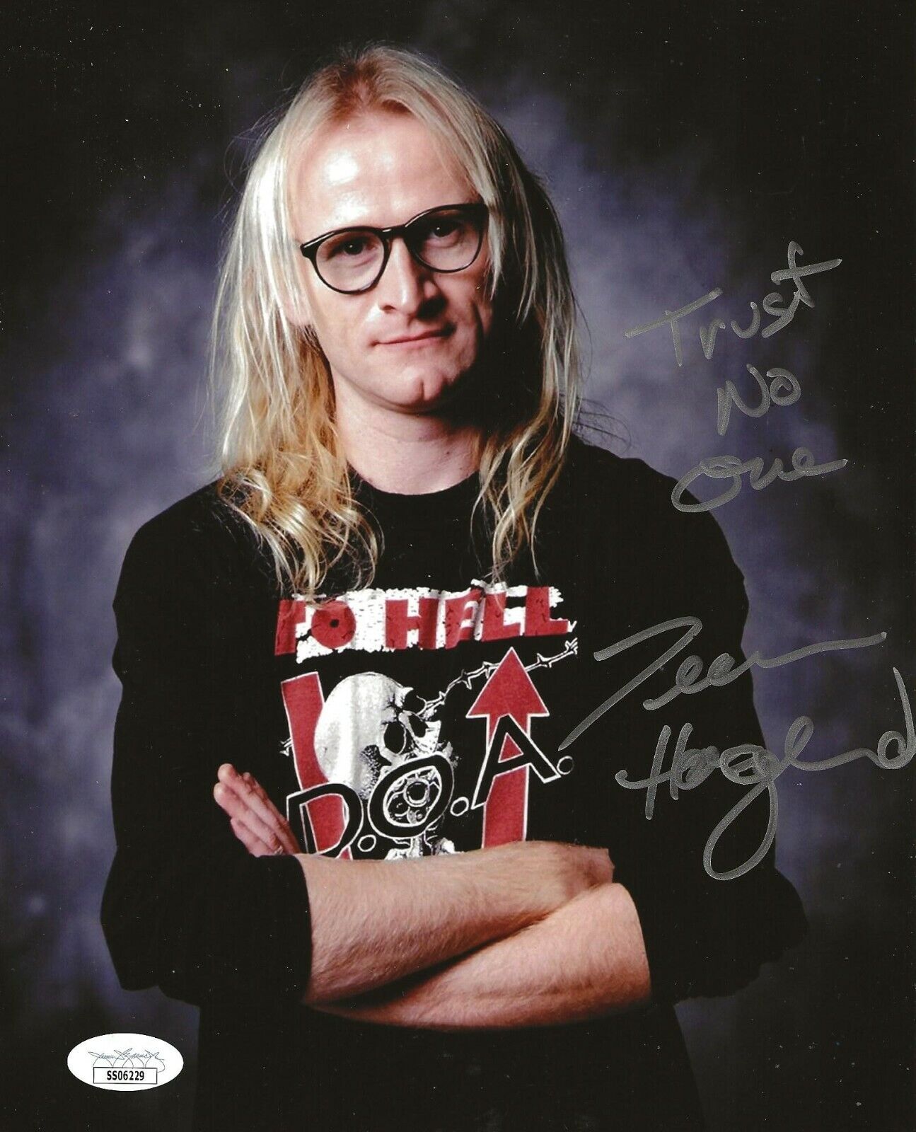 Dean Haglund signed The X-Files 8x10 Photo Poster painting autographed Richard Langly 3 JSA