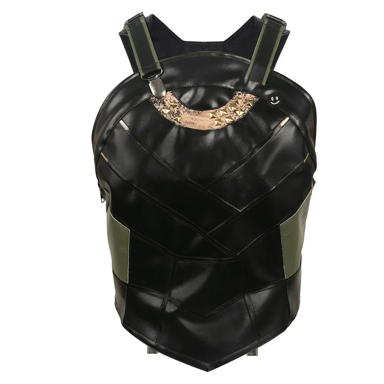 Loki 2 (2023) Sylvie Black Leather Vest Outfits Cosplay Costume Halloween Carnival Suit