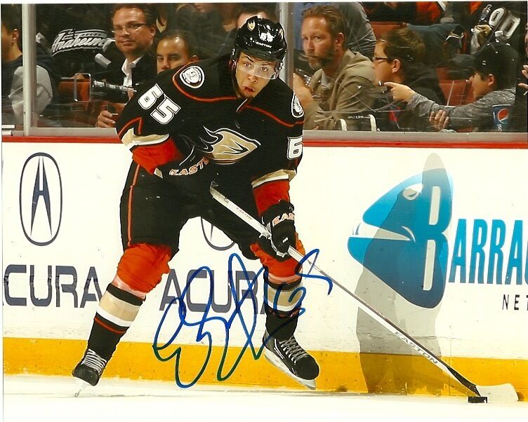 Anaheim Ducks Emerson Etem Autographed Signed 8x10 Photo Poster painting COA FOUR