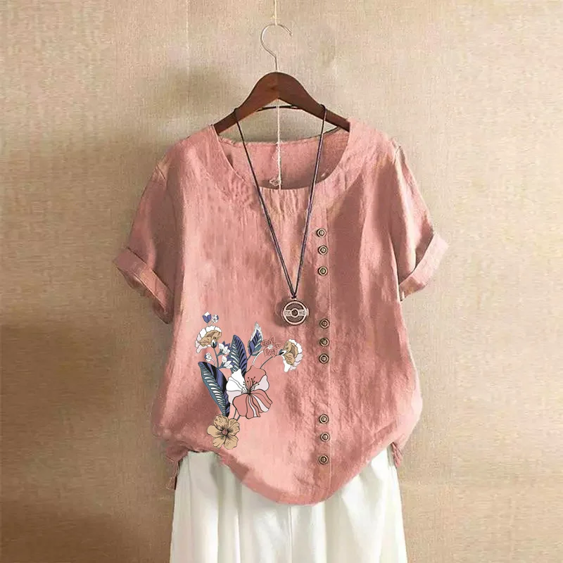 Women's Casual Short-sleeved T-shirt