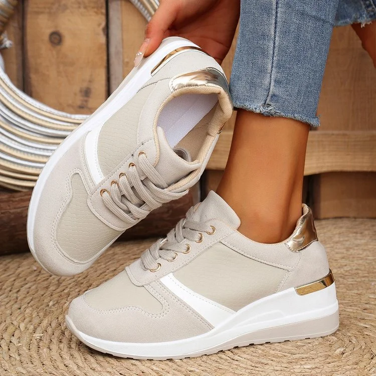 Yyvonne Sports Single Shoes Women's New Fashion In The Spring Of 2025 Casual Thick Soles Are Comfortable