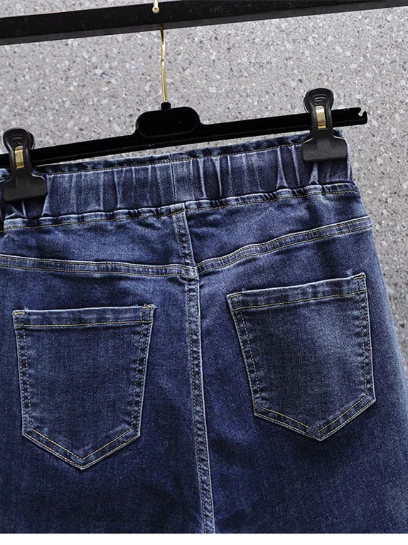 Women Half Sleeve V-neck Solid Color Dress