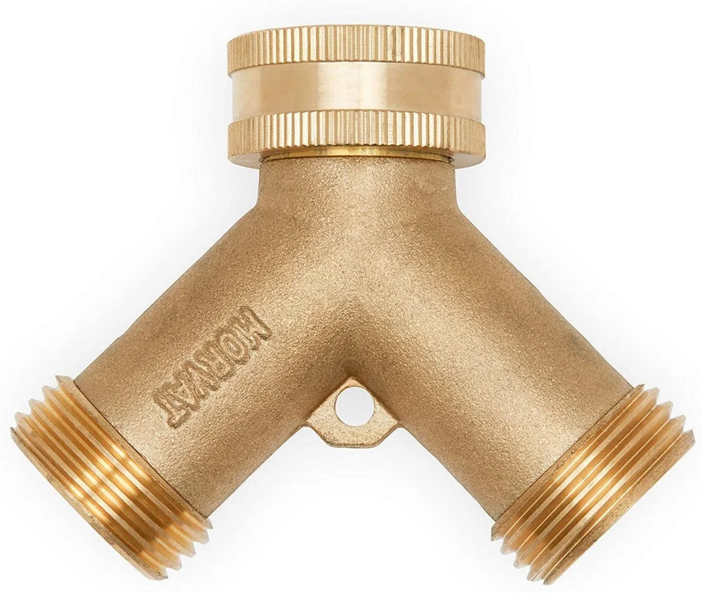 Brass Garden Hose Splitter