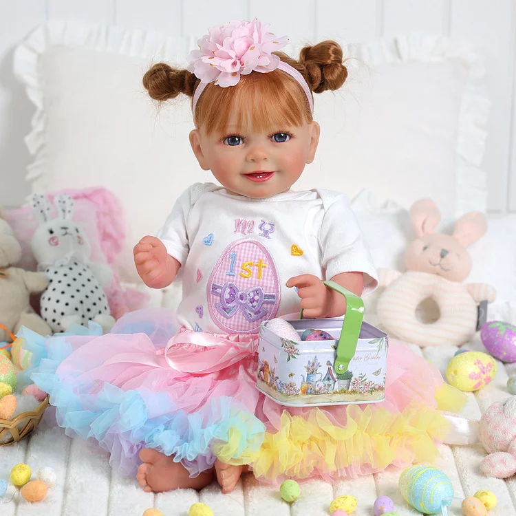 Babeside Stella & Doreen 20'' Realistic Reborn Baby Girl Doll Twins Beautiful Easter