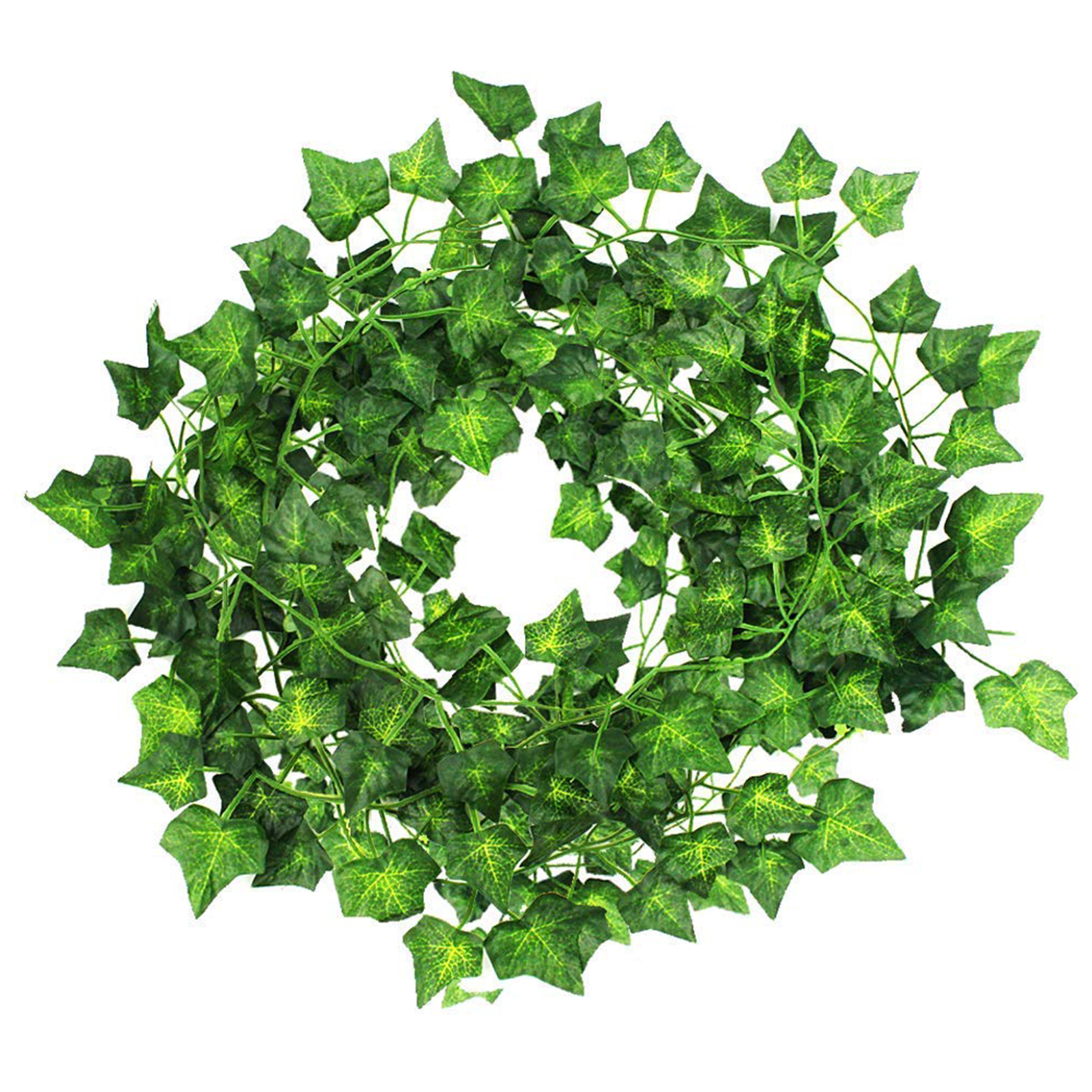 

7.2 FT 15 Strands Artificial Fake Ivy Leaf Greenery Garland Plants Vine, 501 Original