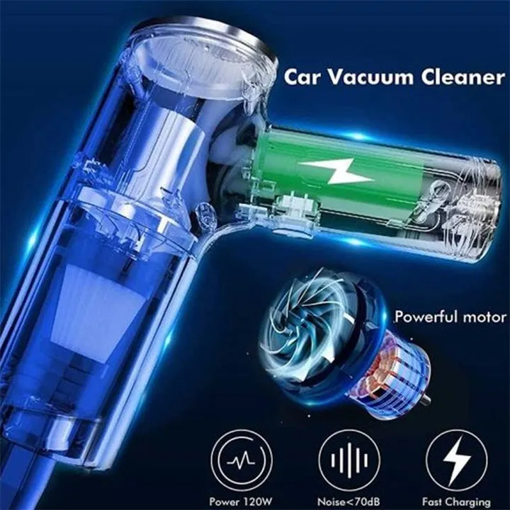 🔥Last Day Promotion 50% OFF - Wireless Handheld Car Vacuum Cleaner