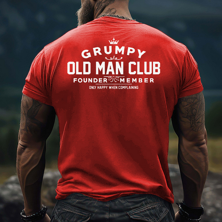 Grumpy Old Man Club T-shirt
