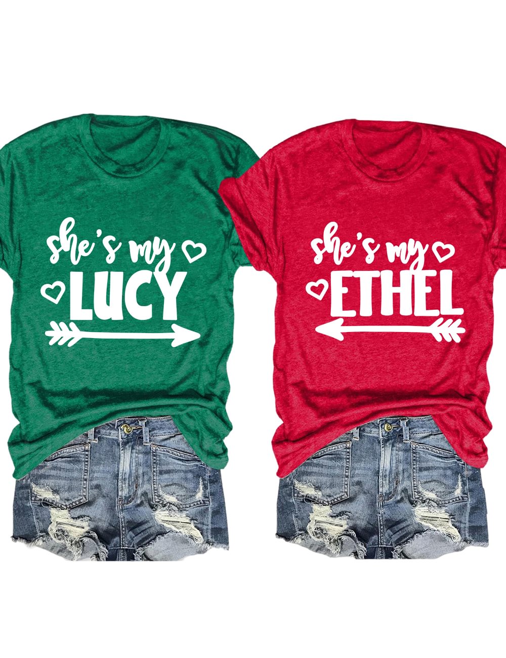 She's My Lucy/Ethel Matching T-Shirt