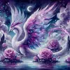 Dragon-14CT Stamped Cross Stitch 45*45cm tapestrymarket