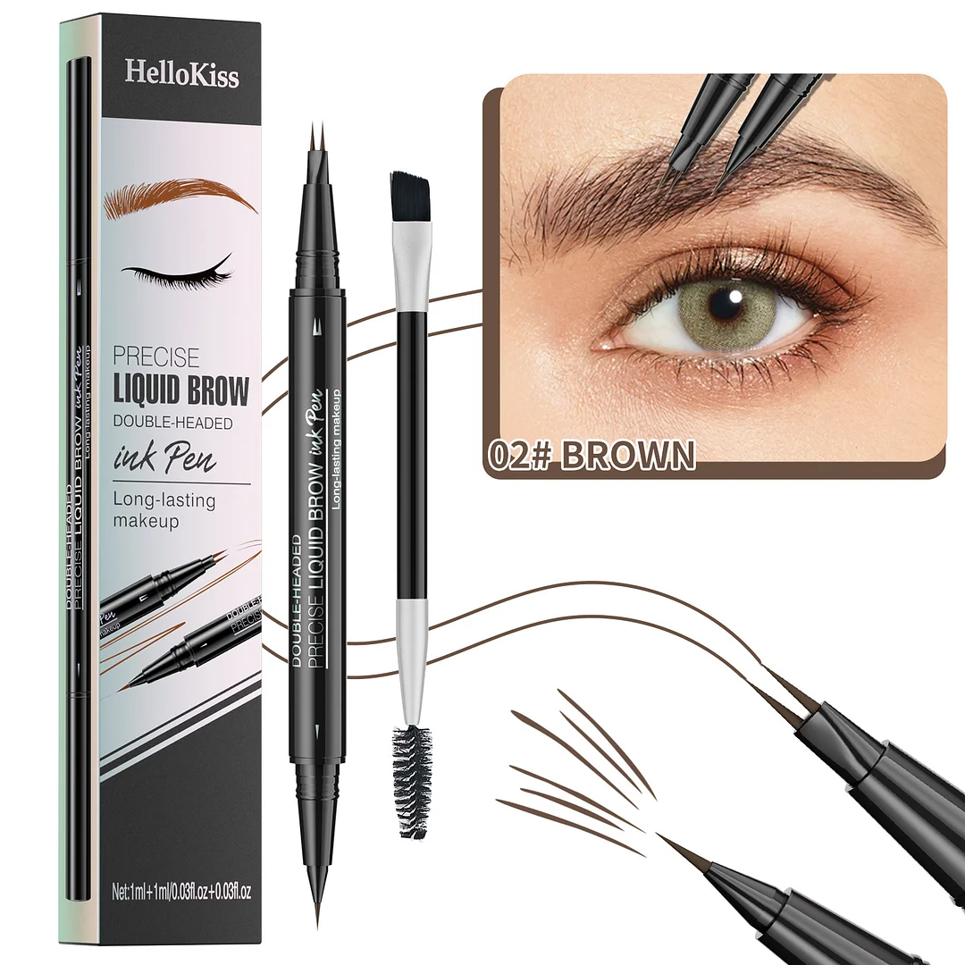💥Buy 1 Get 1 Free💥2 In 1 Waterproof Eyebrow Pencil