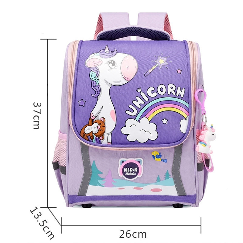 Waterproof Letter School Daily School Backpack