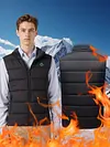 25 Heating Zones Smart Electric Heated Vest USB Stand Collar Thermal Clothes