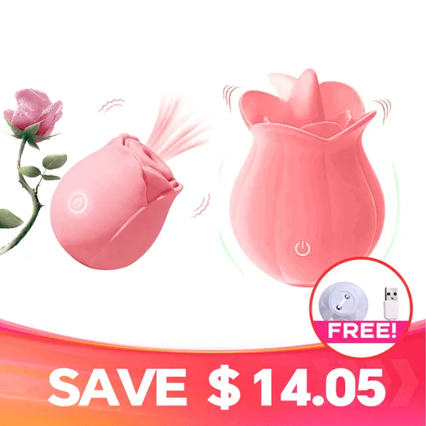 Blush Bliss - Original Suction Rose Toy&reg; with Storage Bag