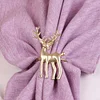 Matte Golden Elk Event Catering Napkin Ring