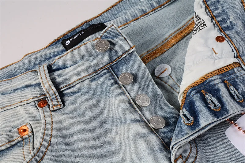 Purple 2023 New Fashion Jeans 9048
