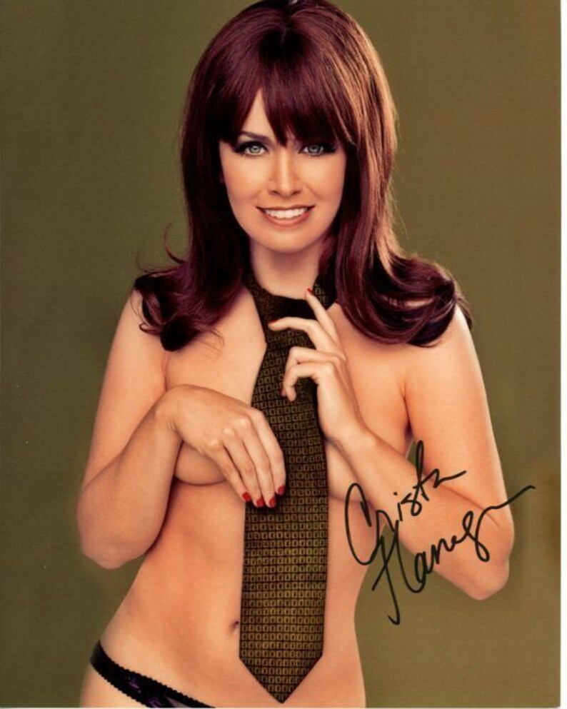 Crista flanagan signed autographed sexy playboy Photo Poster painting