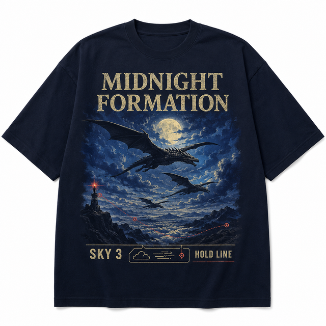 Midnight Formation Cotton T-Shirt