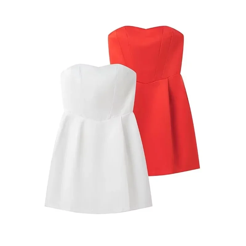 Nigikala Nigikala Women's Explosive Niche Design With A Breast-Wearing Dress Fashion