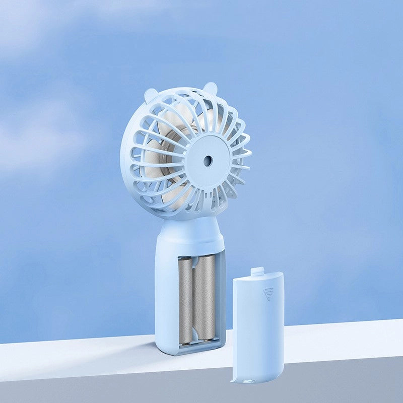 Casual Solid Color Plastic Little Fan