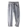 New Men's Cotton Straight Jeans