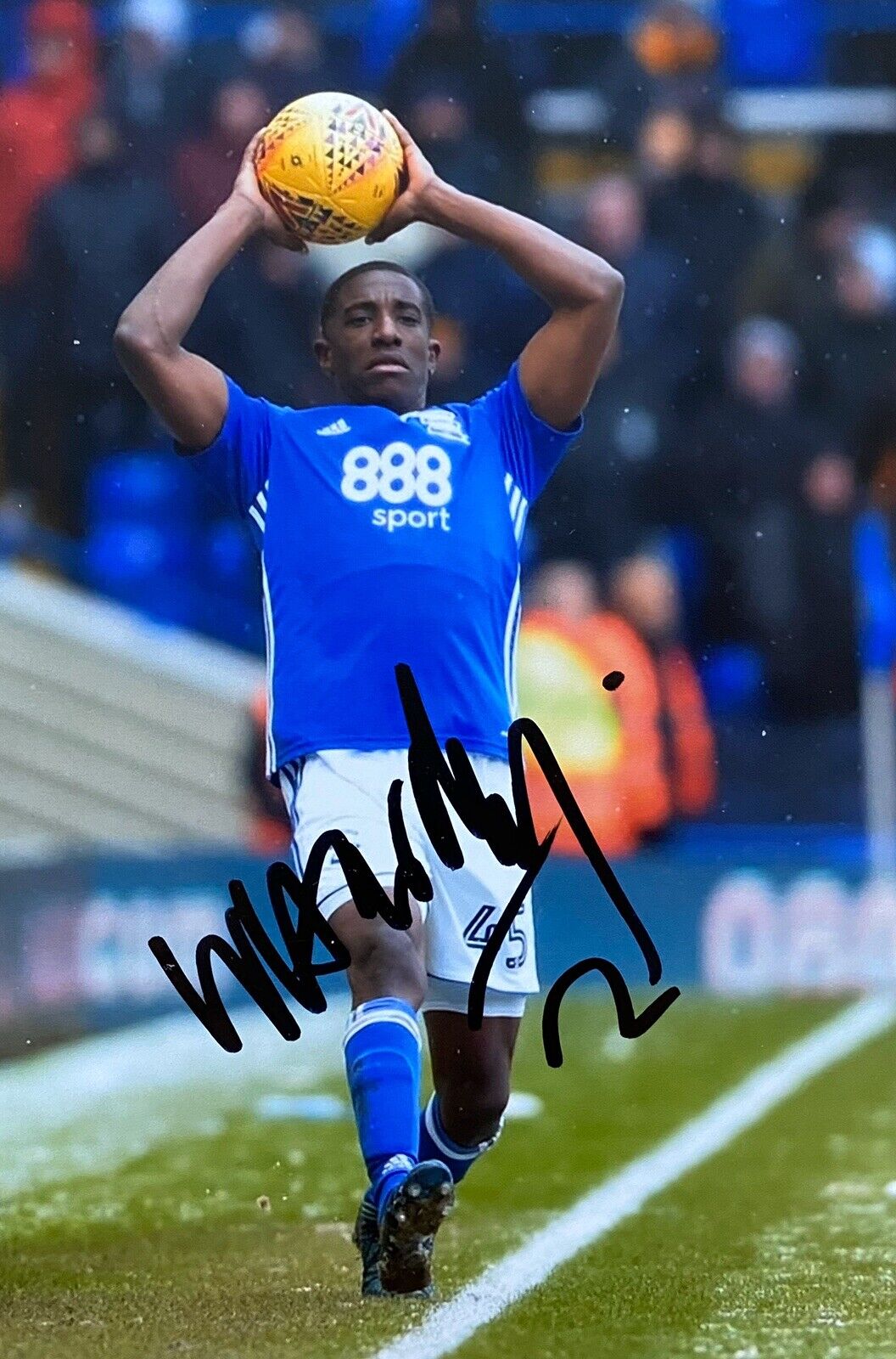 Wes Harding Genuine Hand Signed 6X4 Photo Poster painting - Birmingham City 2