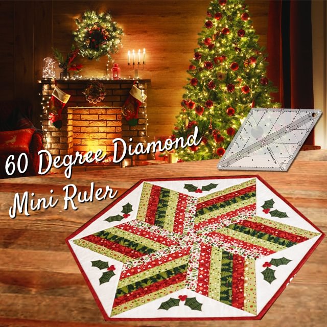 60 Degree Diamond Mini Ruler