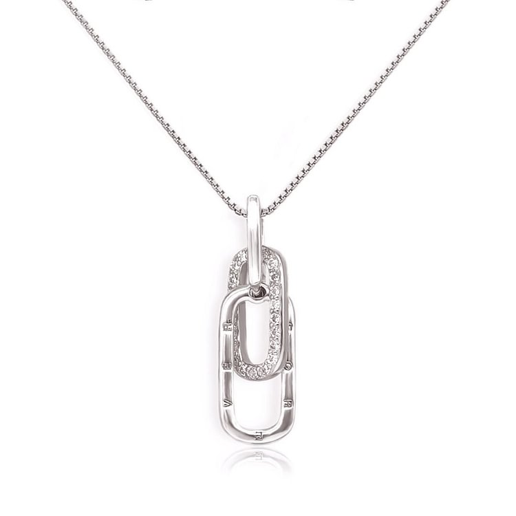 Mother & Daughter Forever Linked Together Necklace 