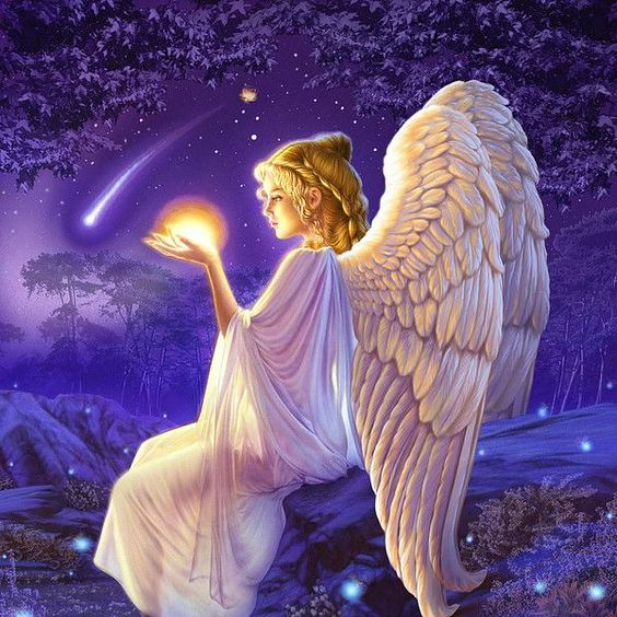  Angel Girl 40*40CM (Canvas)AB Round Drill Diamond Painting gbfke